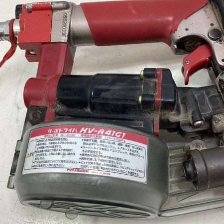 MAX マックス ねじ打ち機 HV-R41G1 レッド