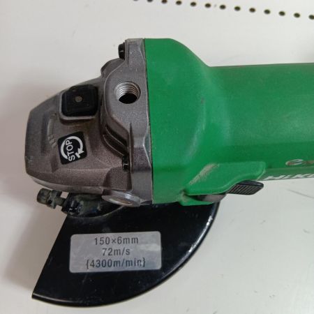 HiKOKI ハイコーキ ディスクグラインダー  G3615DC グリーン 程度B 本体のみ 36v キズ・ヨゴレ有 G3615DC グリーン