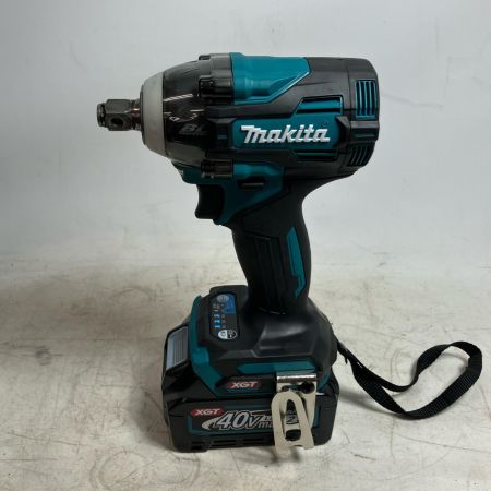 MAKITA マキタ インパクトレンチ TW004GRDX ブルー 未使用品(S) フルセット 40v 2.5Ah