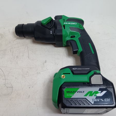 HiKOKI ハイコーキ 未使用品(S) 充電器・充電池2個・ケース付 DH18DPB(2XP) ブラック