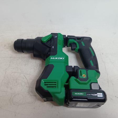 HiKOKI ハイコーキ 未使用品(S) 充電器・充電池2個・ケース付 コードレス式  DH12DD(2LSK) ブラック