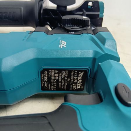 MAKITA マキタ 締め付け工具 ハンマドリル HR183DRGX ブルー 未使用品(S) 充電器・充電池2個・ケース付