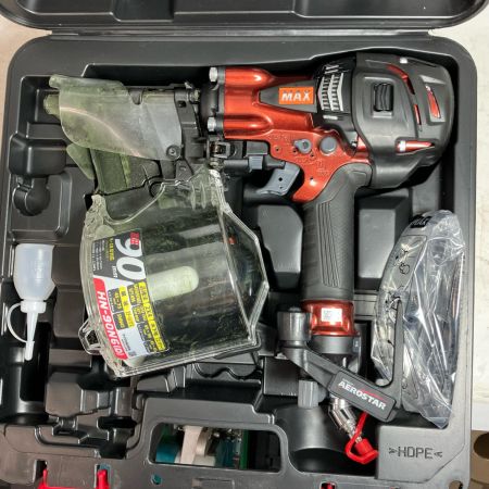 MAX マックス エア釘打ち  HN-90N6(D) ブラック 程度AB ケース付 高圧 25523062F