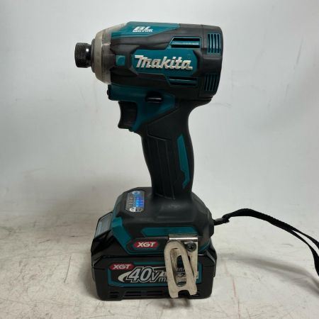 MAKITA マキタ 40v 2.5Ah 充電式インパクトドライバ TD001G ブルー
