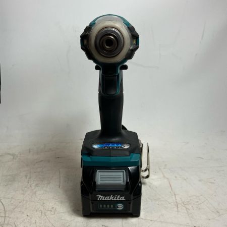 MAKITA マキタ 40v 2.5Ah 充電式インパクトドライバ TD001G ブルー