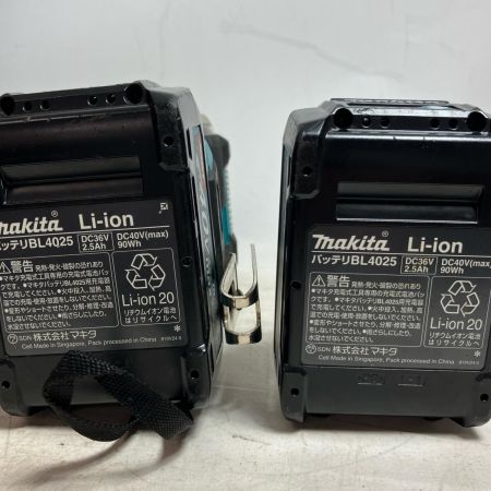 MAKITA マキタ 40v 2.5Ah 充電式インパクトドライバ TD001G ブルー