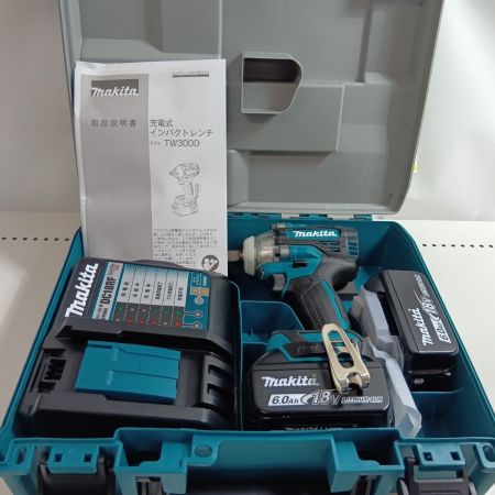 MAKITA マキタ 締付工具 インパクトレンチ TW300DRGX ブルー
