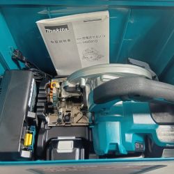 MAKITA マキタ 充電式マルノコ 18V ブルー 刃径165mm 充電器・充電池2個・ケース付 HS631DGXS ブルー Aランク
