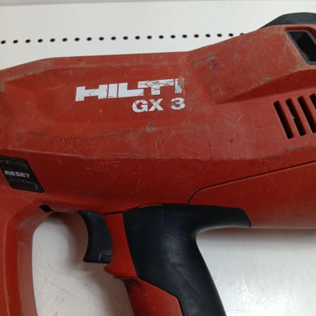 Hilti ヒルティ ガス式鋲打機 GX3 レッド