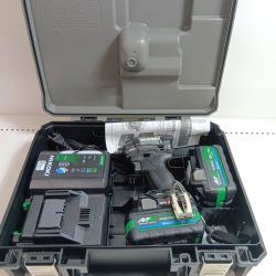 HiKOKI ハイコーキ インパクトレンチ 未使用品(S) 充電器・充電池2個・ケース付 コードレス式 36V  WR36DH グリーン Sランク