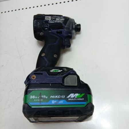 HiKOKI ハイコーキ インパクトドライバ WH36DC ブルー