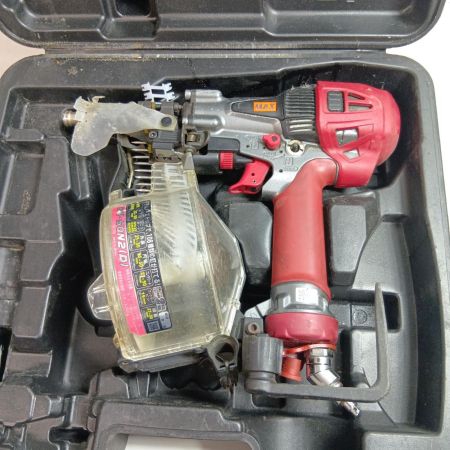 MAX マックス エアー釘打ち機 HN-50N2 レッド