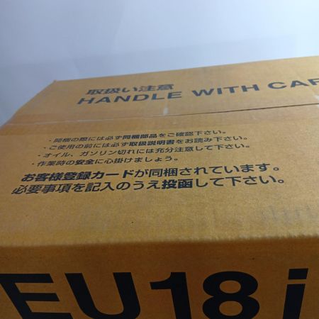 HONDA ホンダ 小型家庭用発電機 インバーター　未使用品 EU18i レッド