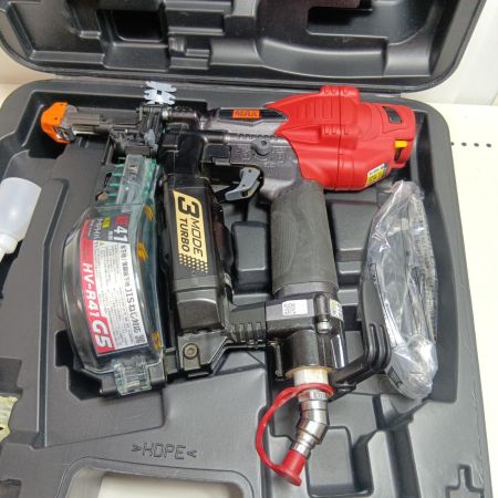 MAX マックス ねじ打ち機 HV-R41G5-G ブラック×レッド