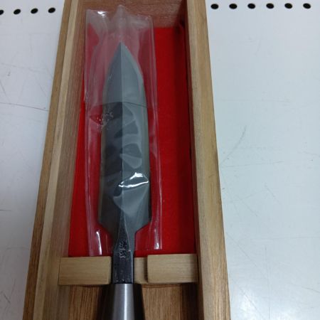清玄作 槍鉋 鉄刀木柄 天地