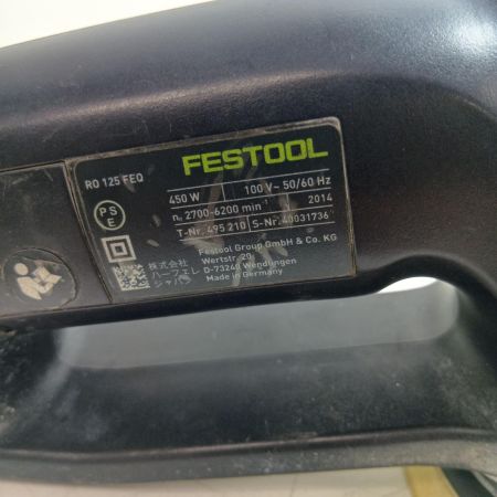 FESTOOL ポリッシャー RO125FEQ ブラック