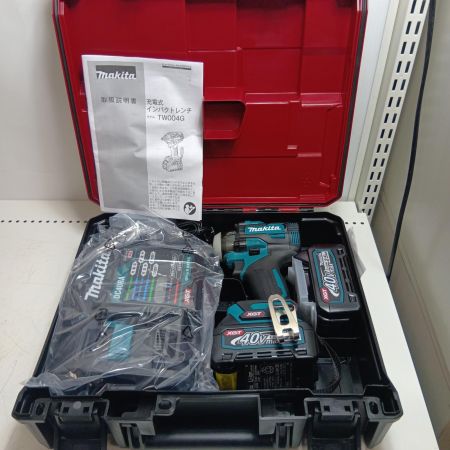 MAKITA マキタ インパクトレンチ TW004GRDX ブルー