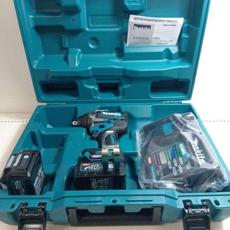 MAKITA マキタ 40V 2.5Ah 充電式インパクトレンチ TW007GRDX ブルー