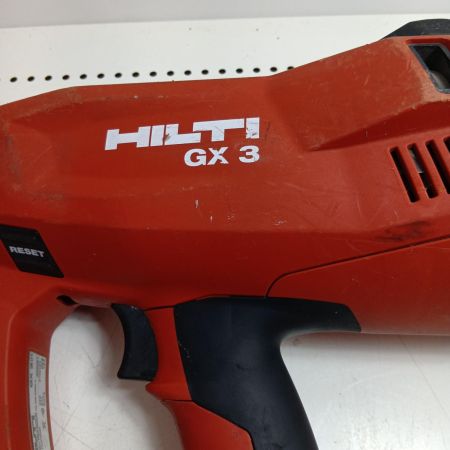 Hilti ヒルティ ガス式鋲打機 GX3 レッド