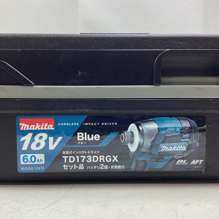MAKITA マキタ インパクトドライバ TD173DRGX ブルー