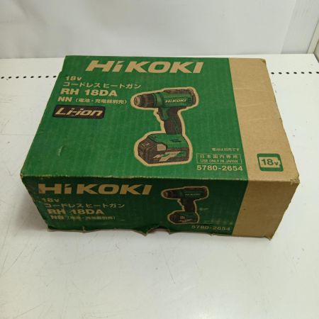 HiKOKI ハイコーキ ヒートガン RH18DA グリーン