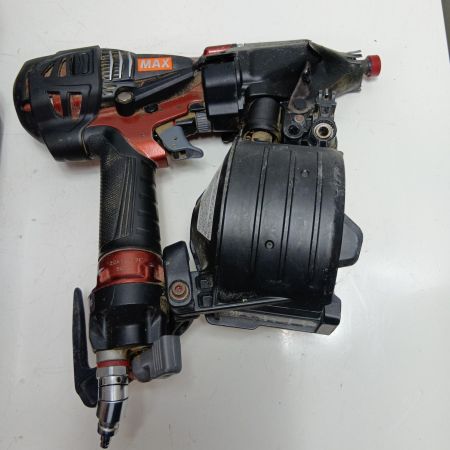 MAX マックス エアネイラ HN-50N4(D) ブラック×レッド