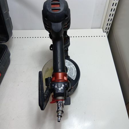 MAX マックス エアネイラ HN-50N4(D) ブラック×レッド