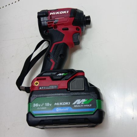 HiKOKI ハイコーキ インパクトドライバ WH36DD レッド