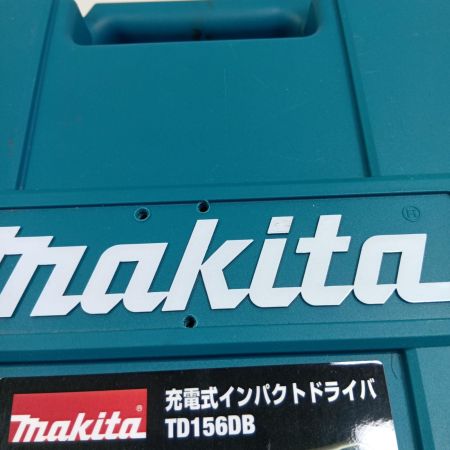 MAKITA マキタ インパクトドライバ TD156D ブルー