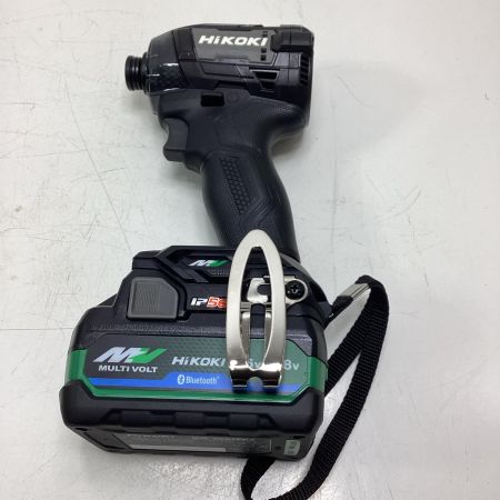 HiKOKI ハイコーキ インパクトドライバ WH36DDXPBSZ ブラック