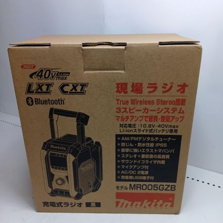 MAKITA マキタ 現場ラジオ MR005GZB ブラック