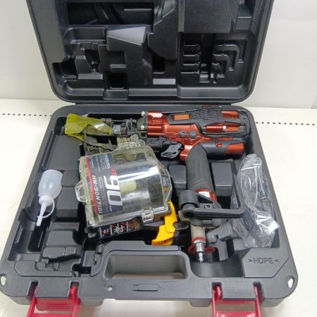 MAX マックス 高圧エア釘打ち HN-90N7(D)-R レッド