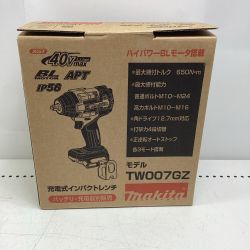 MAKITA マキタ インパクトレンチ TW007GZ ブルー Sランク