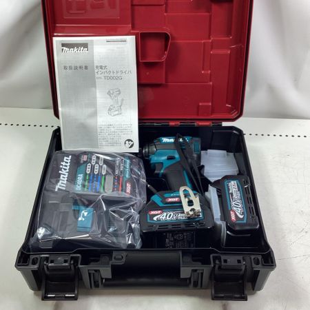 MAKITA マキタ インパクトドライバ TD002GRDX ブルー