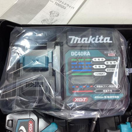 MAKITA マキタ インパクトドライバ TD002GRDX ブルー