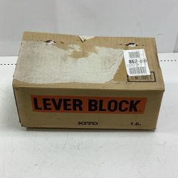 KITO キトー レバーブロック LB016 オレンジ 1.6t/1.5Ｍ Sランク