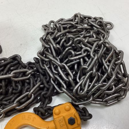 KITO キトー チェーンブロック 1/2ton M3 オレンジ