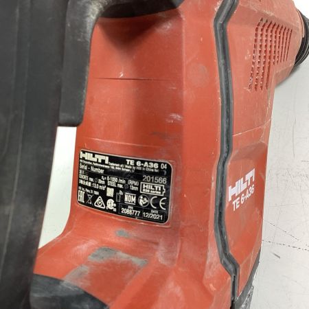 Hilti ヒルティ ハンマドリル TE6-A36DRS レッド