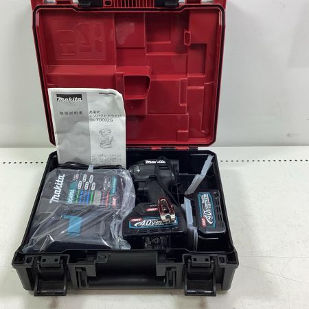 MAKITA マキタ インパクトドライバ TD002GRDXB ブラック 40v 2.5Ah
