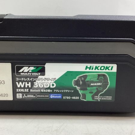 HiKOKI ハイコーキ インパクトドライバ WH36DD グリーン