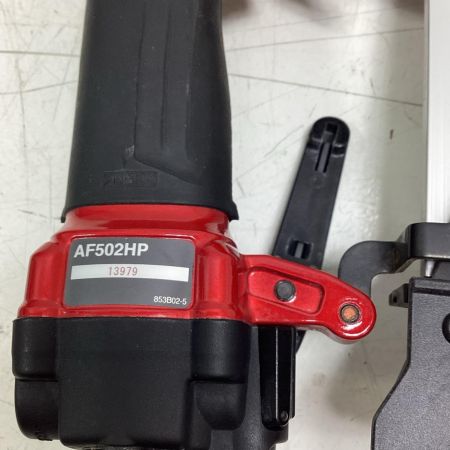 MAKITA マキタ エアタッカ AF502HP ブラック×レッド 高圧