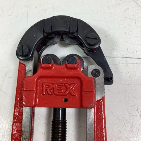 REX レッキス パイプカッター 15-40 レッド