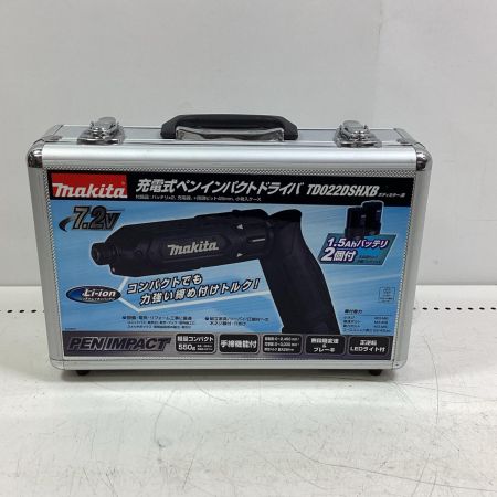 MAKITA マキタ インパクトドライバ 7.2v TD022DSHXB ブラック