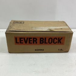 KITO キトー レバーブロック LB016 オレンジ 1.6t/1.5m Nランク