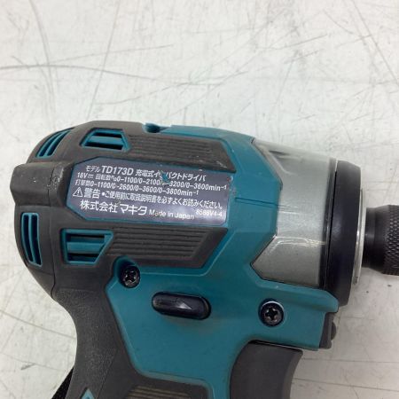 MAKITA マキタ インパクトドライバ 18v TD173D ブルー