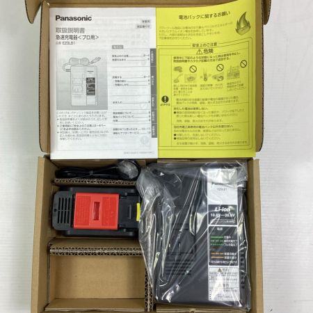 Panasonic パナソニック 工具 工具関連用品 電池パック・充電器セット  未使用品(S) 18v EZ9L54ST ブラック
