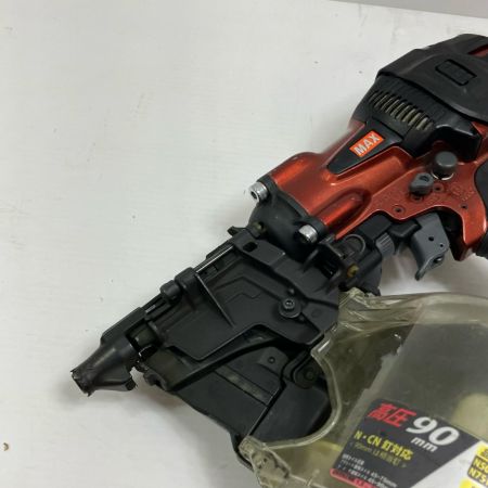 MAX マックス 工具 エアツール エア釘打ち  程度B 本体のみ 高圧 20A02091F HN-90N5(D) ブラック×オレンジ