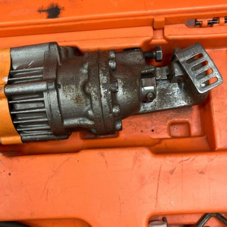 大原機械工業 工具 切断工具 鉄筋カッター 程度C ケース付 コード式 100v キズ・ヨゴレ有 DC-16LZ オレンジ