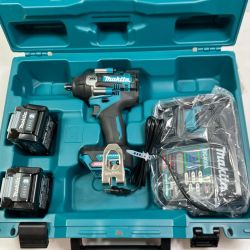 MAKITA マキタ 工具 締め付け工具 インパクトレンチ MAKITA TW007GRDX ブルー 程度A 充電器・充電池2個・ケース付 コードレス式 40v 0058970 TW007GRDX ブルー Aランク