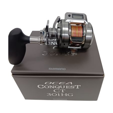 SHIMANO シマノ 046727 両軸リール　CT301HG 24 オシア コンクエスト 程度A 箱付